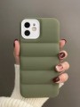  Etui AirBag case do iPhone 12 - Zielony + 2 osłonki na aparat GRATIS!