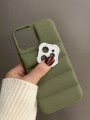  Etui AirBag case do iPhone 12 - Zielony + 2 osłonki na aparat GRATIS!