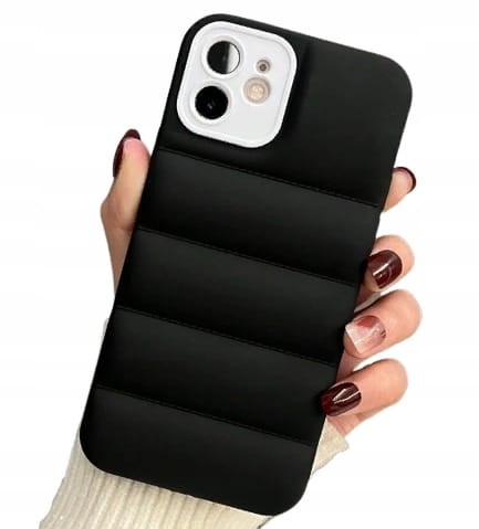 Etui AirBag case do iPhone 11 - Czarny + 2 osłonki na aparat GRATIS!