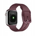 Silikonowy pasek do Apple Watch 38/40/41mm - Wine