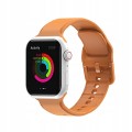 Silikonowy pasek do Apple Watch 38/40/41mm - Dark orange