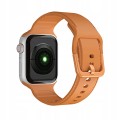 Silikonowy pasek do Apple Watch 38/40/41mm - Dark orange