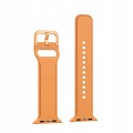 Silikonowy pasek do Apple Watch 38/40/41mm - Dark orange