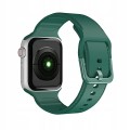 Silikonowy pasek do Apple Watch 38/40/41mm - Dark green