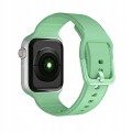 Silikonowy pasek do Apple Watch 42/44/45mm - Mint