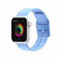 Silikonowy pasek do Apple Watch 42/44/45mm - Denim blue