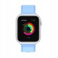 Silikonowy pasek do Apple Watch 42/44/45mm - Denim blue