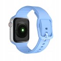 Silikonowy pasek do Apple Watch 42/44/45mm - Denim blue