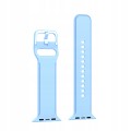 Silikonowy pasek do Apple Watch 42/44/45mm - Denim blue