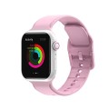 Silikonowy pasek do Apple Watch 42/44/45mm - Pink sand