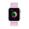 Silikonowy pasek do Apple Watch 42/44/45mm - Pink sand