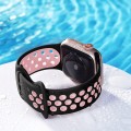 Pasek sportowy do Apple Watch 42/44/45mm | SM - Black + Pink