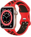 Pasek sportowy do Apple Watch 38/40/41mm | ML - Red + Black