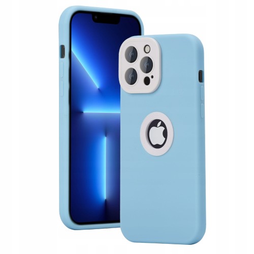 ETUI COSMO CASE OCHRONA APARATU DO iPhone 13 Pro Max - LIGHT BLUE