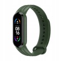 PASEK OPASKA SPORTOWA W PASY DO MI BAND 5/6/7 - DARK GREEN