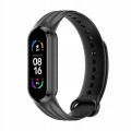 PASEK OPASKA SPORTOWA W PASY DO MI BAND 5/6/7 - BLACK