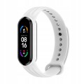 PASEK OPASKA SPORTOWA W PASY DO MI BAND 5/6/7 - WHITE