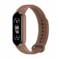 PASEK OPASKA SPORTOWA W PASY DO MI BAND 5/6/7 - BROWN