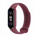 PASEK OPASKA SPORTOWA W PASY DO MI BAND 5/6/7 - WINE