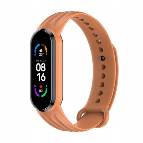 PASEK OPASKA SPORTOWA W PASY DO MI BAND 3/4 - ORANGE