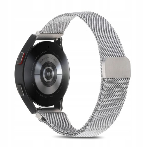 PASEK BRANSOLETKA DO SMARTWATCH 20mm - SILVER