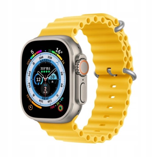 PASEK SPORTOWY DO APPLE WATCH 38/40/41mm - YELLOW