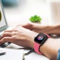 PASEK SILIKONOWY DO APPLE WATCH 42/44/45/49mm | PINK