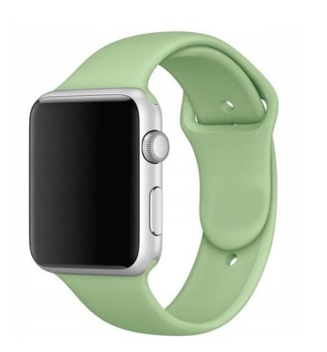 PASEK SILIKONOWY DO APPLE WATCH 42/44/45/49mm | MINT