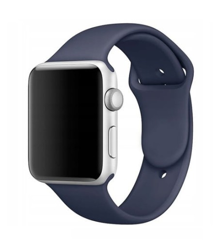 PASEK SILIKONOWY DO APPLE WATCH 42/44/45/49mm |  Midnight Blue