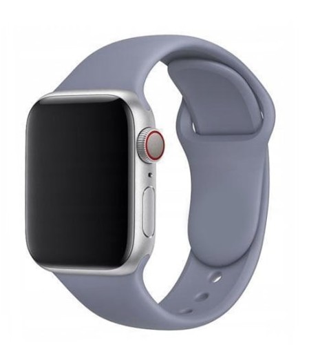 PASEK SILIKONOWY DO APPLE WATCH 38/40/41mm |  LAVENDER GREY