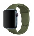 PASEK SILIKONOWY DO APPLE WATCH 38/40/41mm | KHAKI GREEN