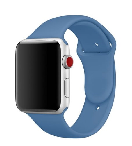 PASEK SILIKONOWY DO APPLE WATCH 38/40/41mm |  AZURE BLUE