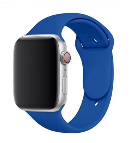 PASEK SILIKONOWY DO APPLE WATCH 42/44/45/49mm | SAPPHIRE BLUE