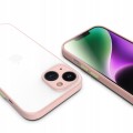 ETUI DO IPHONE 14 PLUS MATOWE CASE – OCHRONA APARATU I WZMOCNIONA OSŁONA, RÓŻOWY