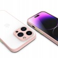 ETUI DO IPHONE 14 PRO MAX MATOWE CASE – OCHRONA APARATU I WZMOCNIONA OSŁONA, RÓŻOWY