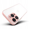 ETUI DO IPHONE 14 PRO MAX MATOWE CASE – OCHRONA APARATU I WZMOCNIONA OSŁONA, RÓŻOWY