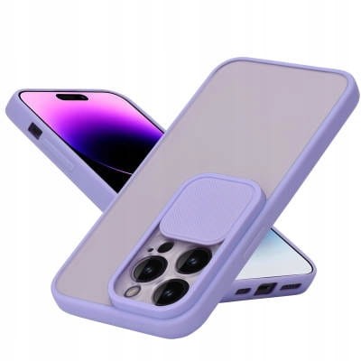 ETUI PODWÓJNA OCHRONA DO IPHONE 14 PRO - PURPLE