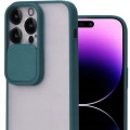 ETUI PODWÓJNA OCHRONA DO IPHONE 14 PRO MAX - GREEN