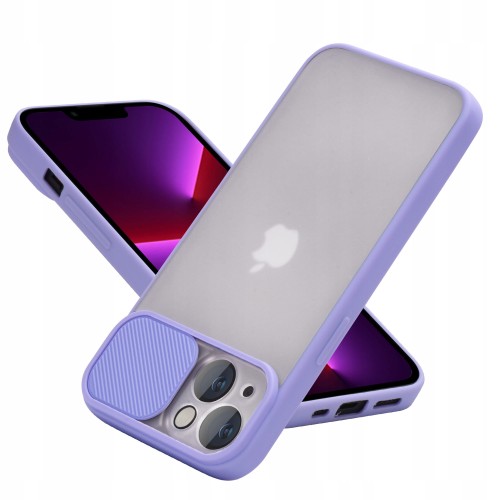ETUI PODWÓJNA OCHRONA DO IPHONE 14 - PURPLE