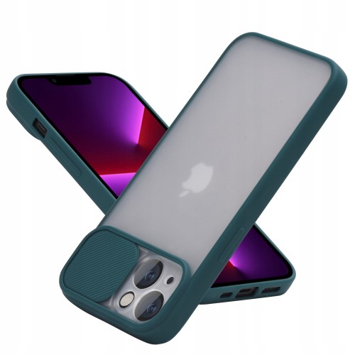 ETUI PODWÓJNA OCHRONA DO IPHONE 14 PLUS - GREEN