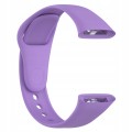 PASEK SILIKONOWY DO XIAOMI REDMI WATCH 3 - OPASKA NA NADGARSTEK, FIOLETOWY