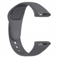 PASEK SILIKONOWY DO XIAOMI REDMI WATCH 3 - OPASKA NA NADGARSTEK, SZARY