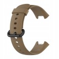 PASEK SILIKONOWY DO XIAOMI REDMI WATCH 2 LITE MOCNA OPASKA - BRĄZOWY