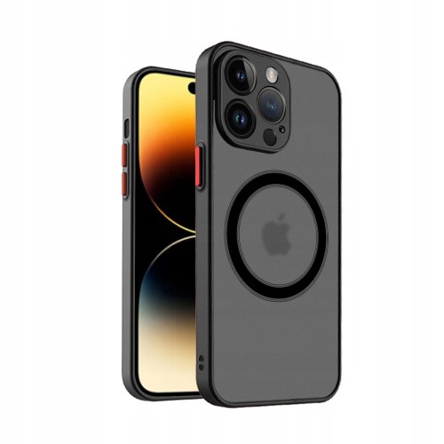 ETUI MAGSAFE OCHRONA APARATU DO IPHONE 14 PRO - BLACK