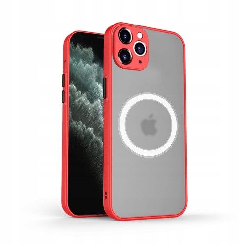 ETUI MAGSAFE OCHRONA APARATU DO IPHONE 11 PRO MAX - RED