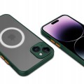 ETUI MAGSAFE OCHRONA APARATU DO IPHONE 14 PLUS - GREEN