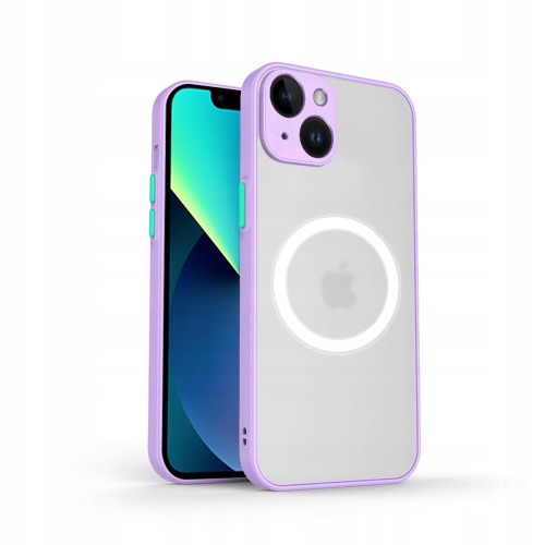 ETUI MAGSAFE OCHRONA APARATU DO IPHONE 13 MINI - PURPLE