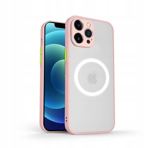ETUI MAGSAFE OCHRONA APARATU DO IPHONE 12 PRO - PINK