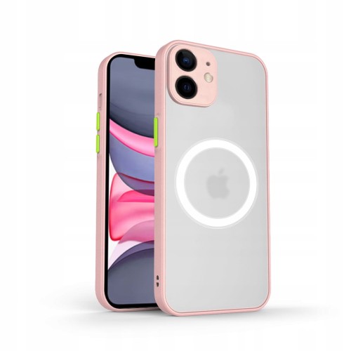 ETUI MAGSAFE OCHRONA APARATU DO IPHONE 11 - PINK