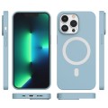 ETUI PREMIUM SILICONE MAGSAFE DO IPHONE 13 PRO - BLUE